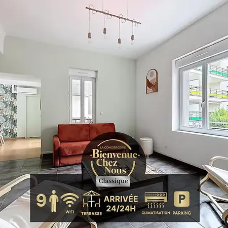 Maison Magnifique 9 Couchages Parkings Clim Appartement